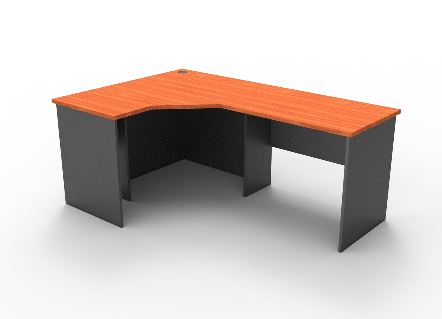 Rapid Worker Corner Workstation 600mm Deep