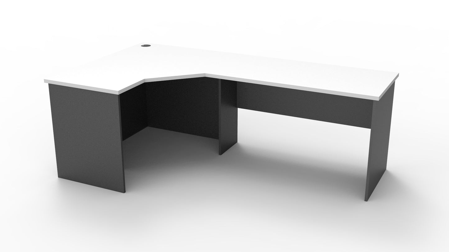 Rapid Worker Corner Workstation 600mm Deep