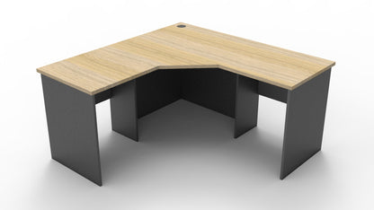 Rapid Worker Corner Workstation 600mm Deep