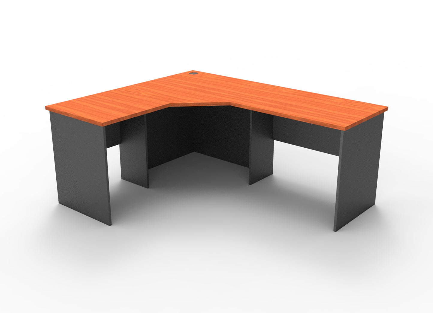 Rapid Worker Corner Workstation 600mm Deep