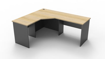 Rapid Worker Corner Workstation 600mm Deep