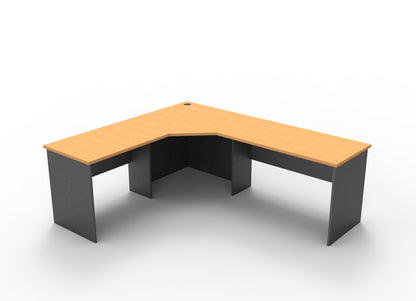 Rapid Worker Corner Workstation 600mm Deep
