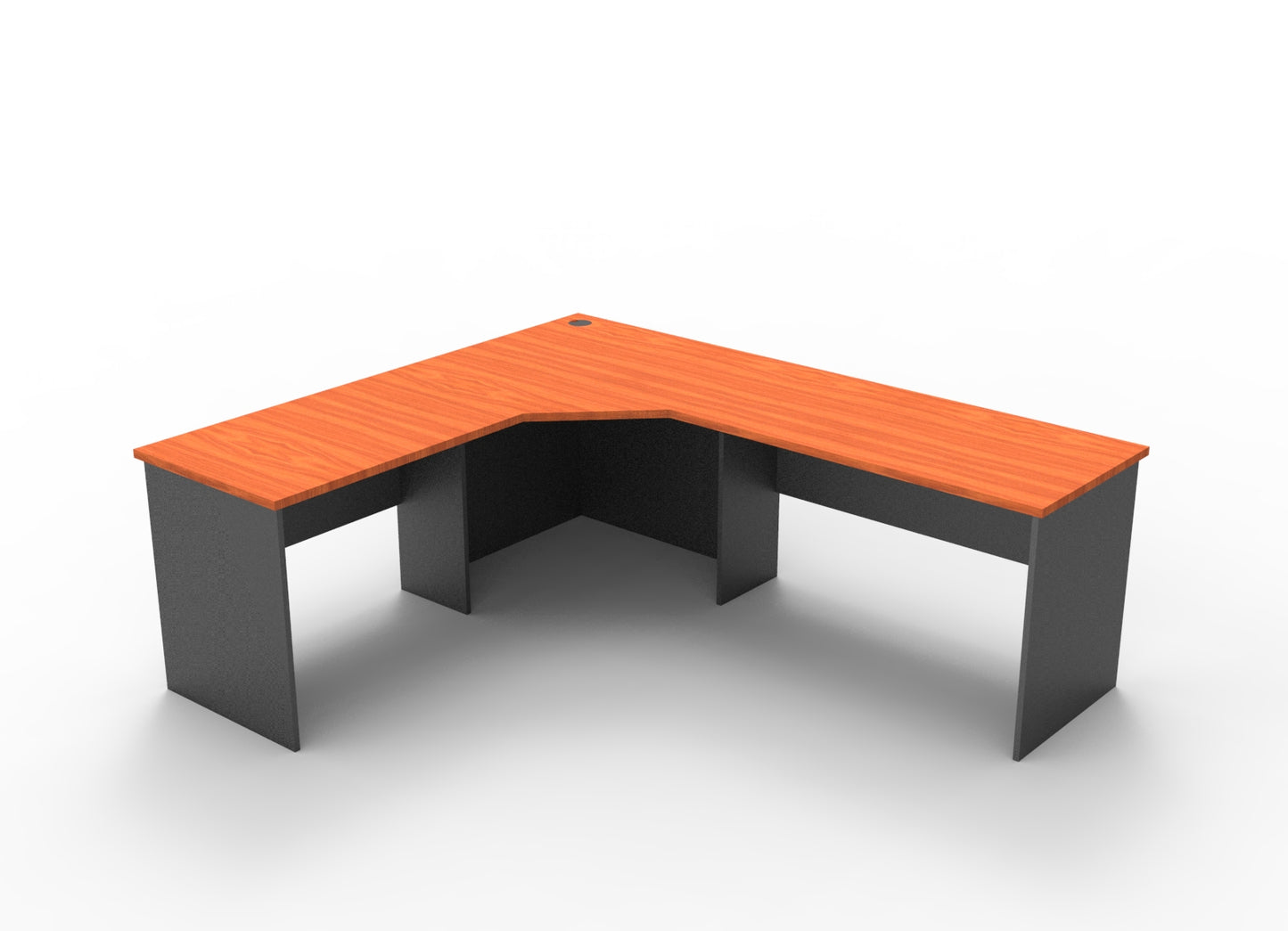 Rapid Worker Corner Workstation 600mm Deep