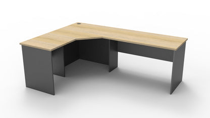 Rapid Worker Corner Workstation 600mm Deep