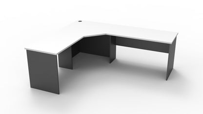Rapid Worker Corner Workstation 600mm Deep