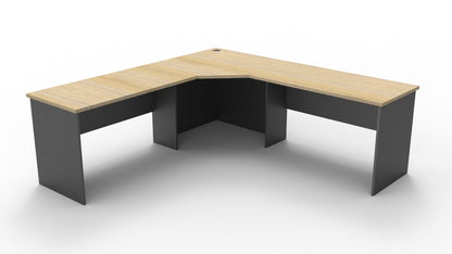 Rapid Worker Corner Workstation 600mm Deep