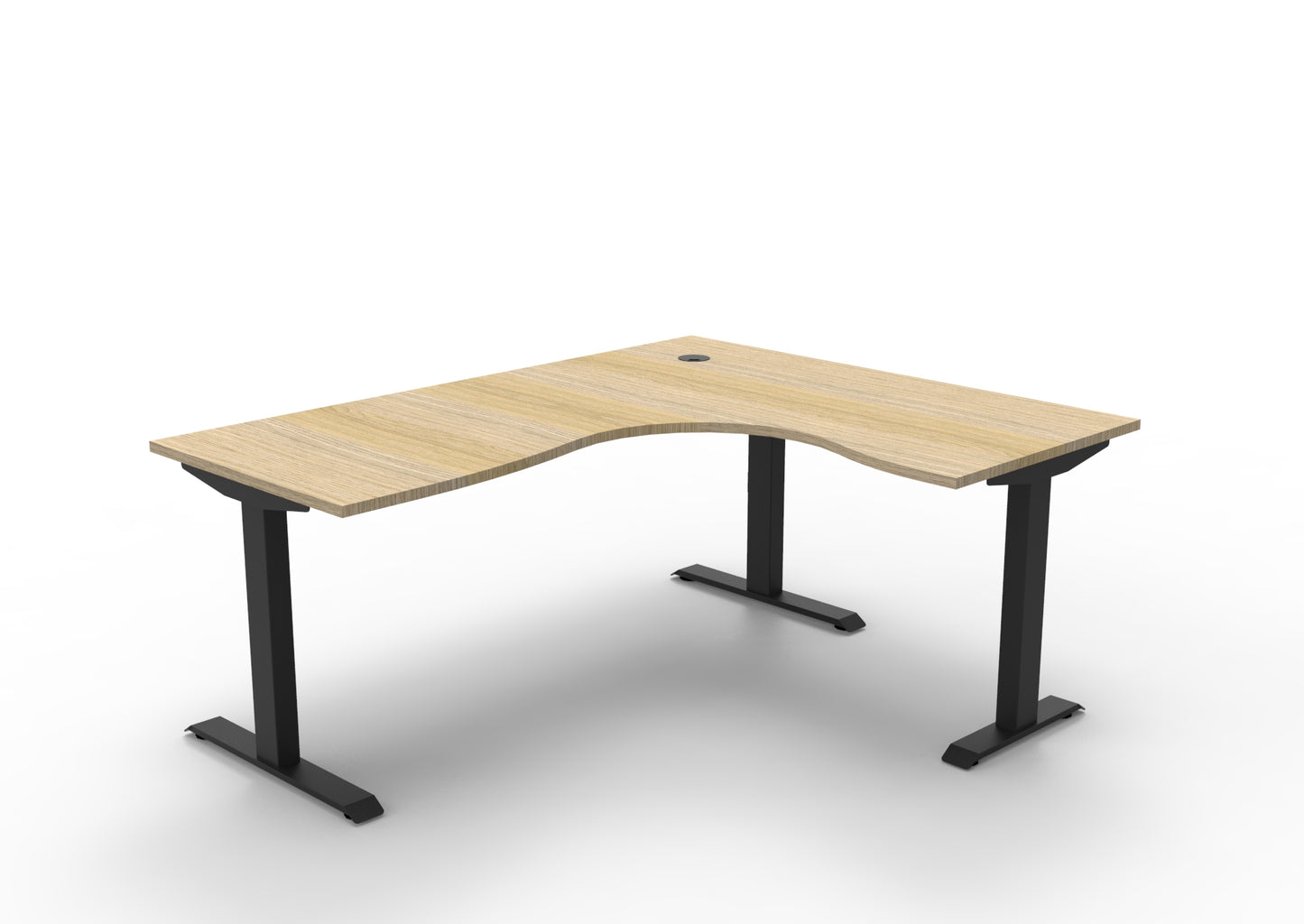 Boost Static Corner Workstation (Non Adjustable)