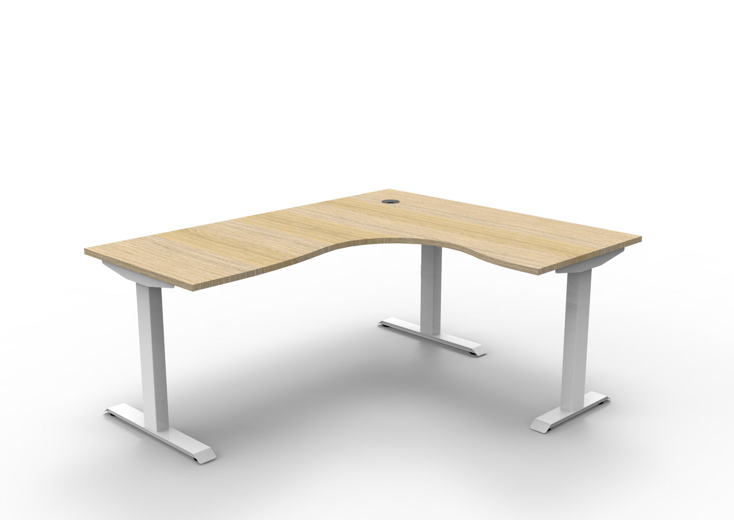 Boost Static Corner Workstation (Non Adjustable)