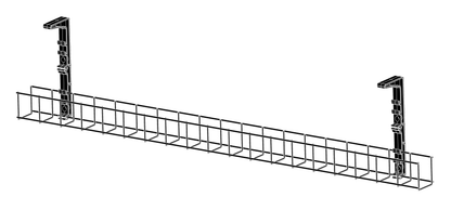 Rapid Wiring Single Tier Cable Basket