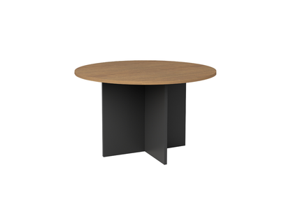 Regal Walnut Premier Round Meeting Table