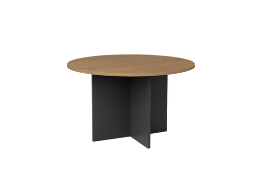 Regal Walnut Premier Round Meeting Table