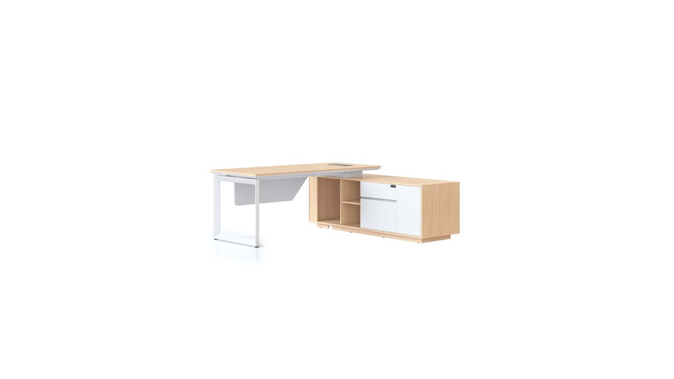 Casa Executive Desk & Cabinet