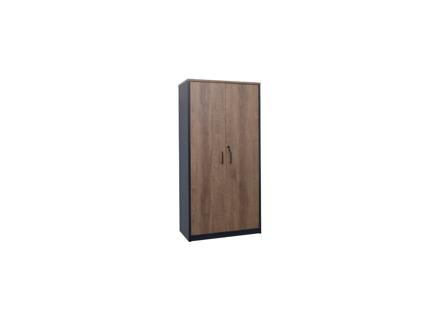Regal Walnut Premier Full Height Stationary Cabinet