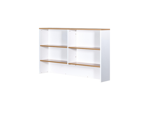 Virginia Walnut Premier Desk Hutch 1500mm