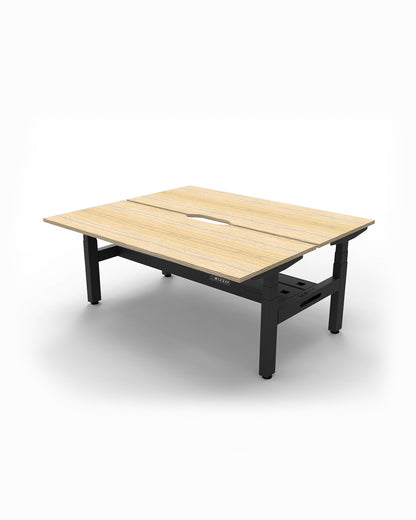 Boost Plus + Electric Height Adjustable  Back to Back Workstation 1500mm Wide