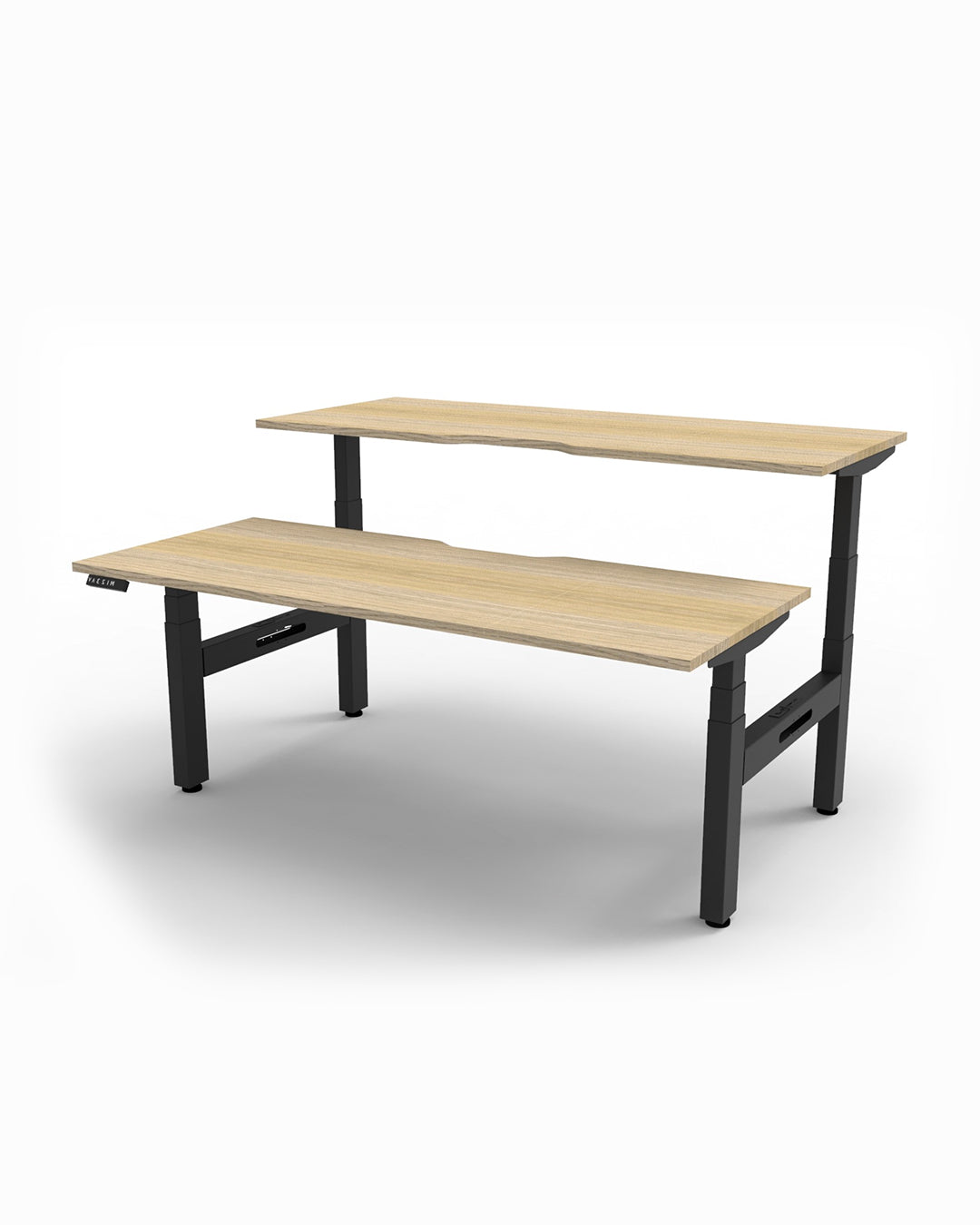 Boost Plus + Electric Height Adjustable  Back to Back Workstation 1500mm Wide