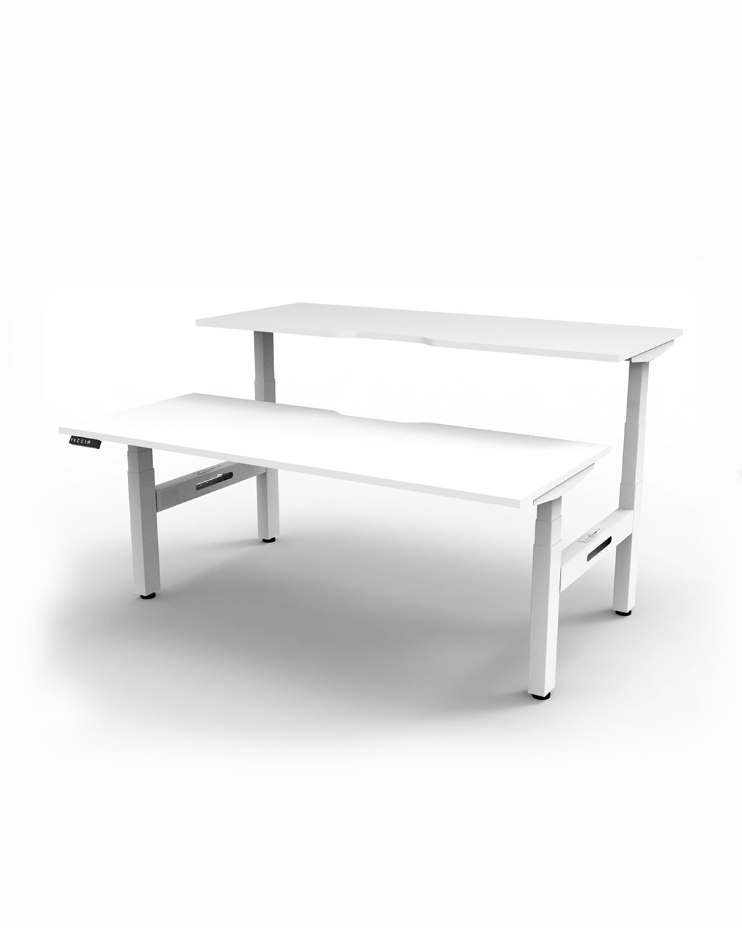 Boost Plus + Electric Height Adjustable  Back to Back Workstation 1500mm Wide