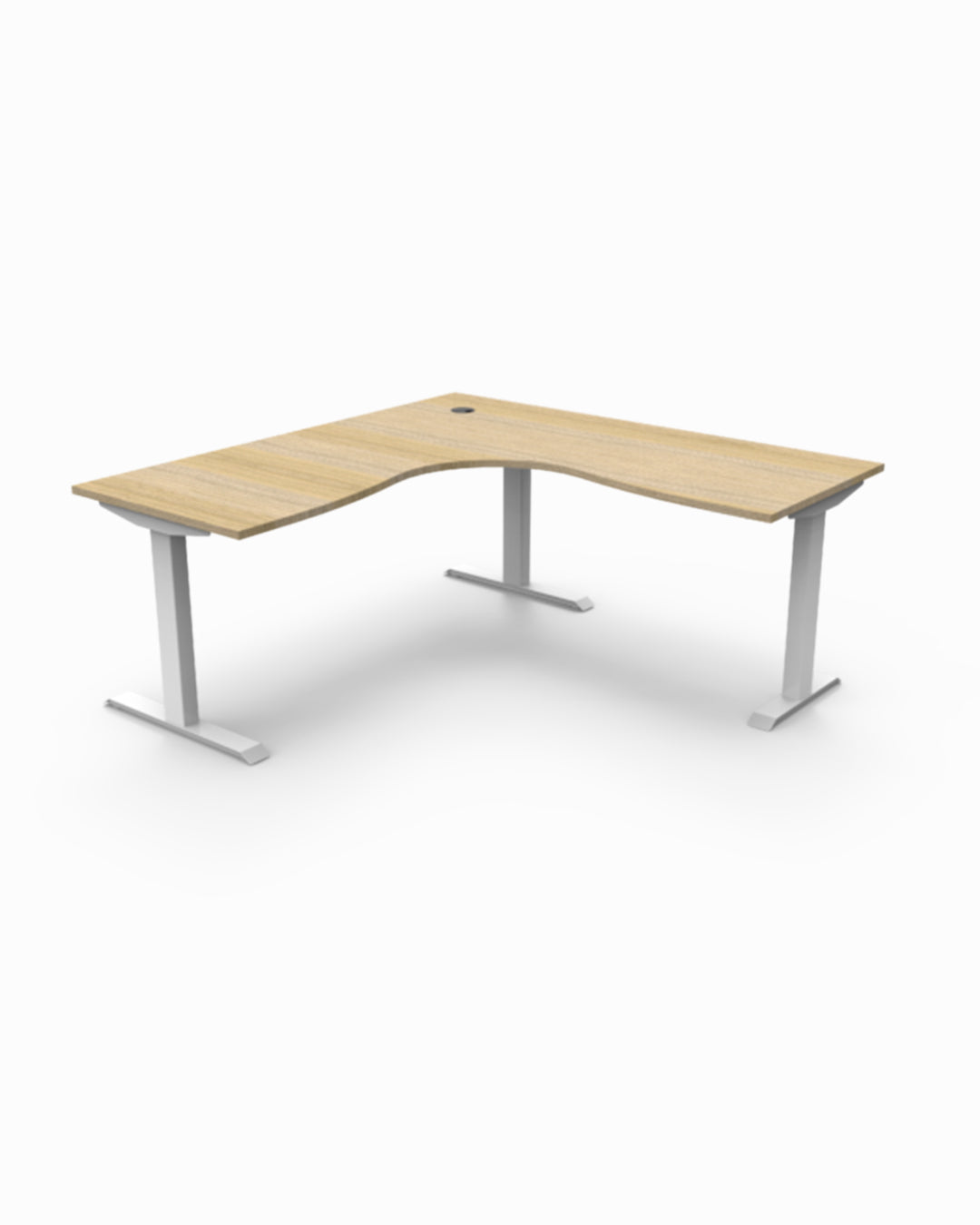 Boost Plus + Electric Height Adjustable Corner Workstation