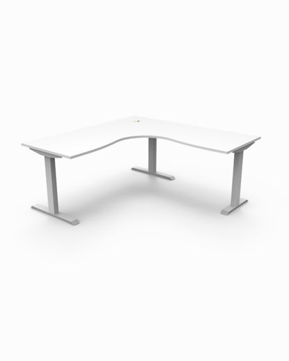 Boost Plus + Electric Height Adjustable Corner Workstation