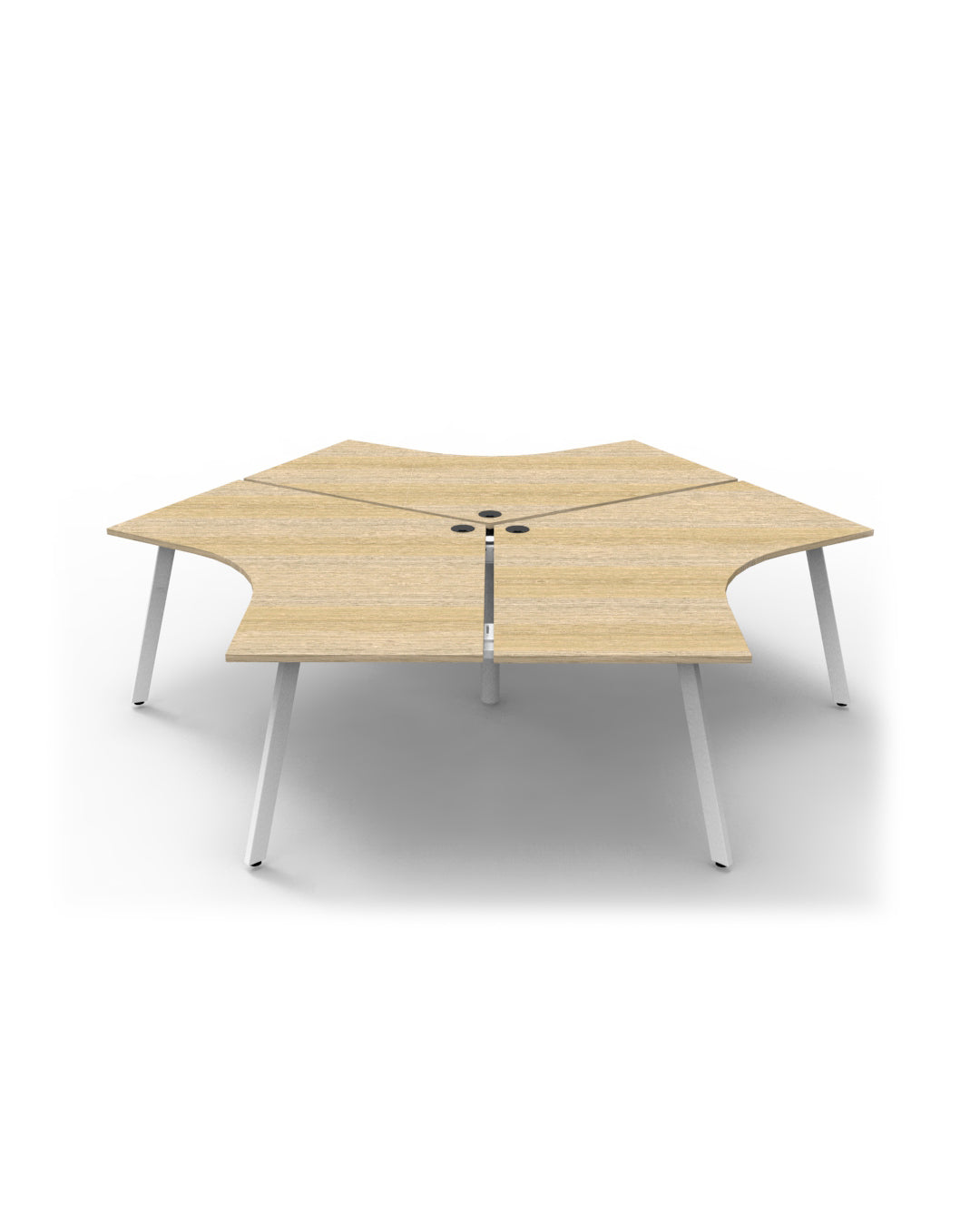 Infinity 120 Degree Workstation Eternity Leg