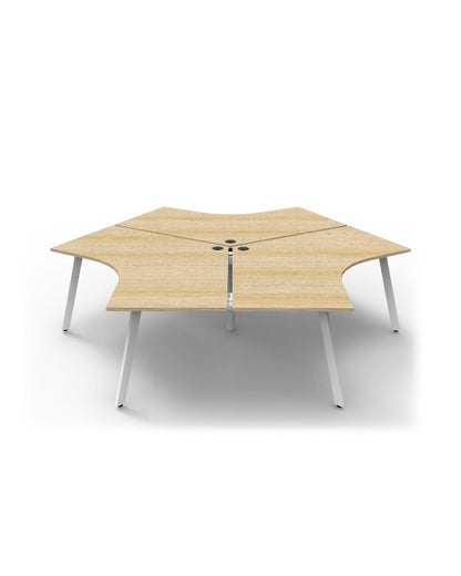 Infinity 120 Degree Workstation Eternity Leg