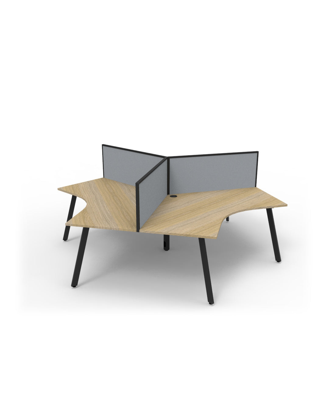Infinity 120 Degree Workstation Eternity Leg