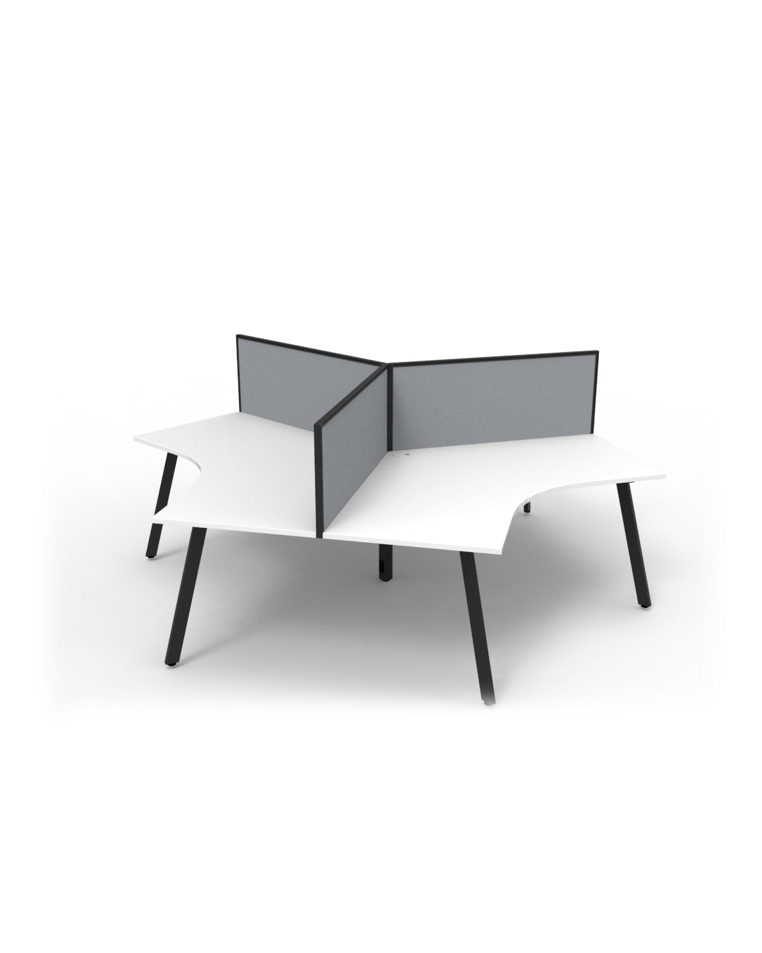 Infinity 120 Degree Workstation Eternity Leg