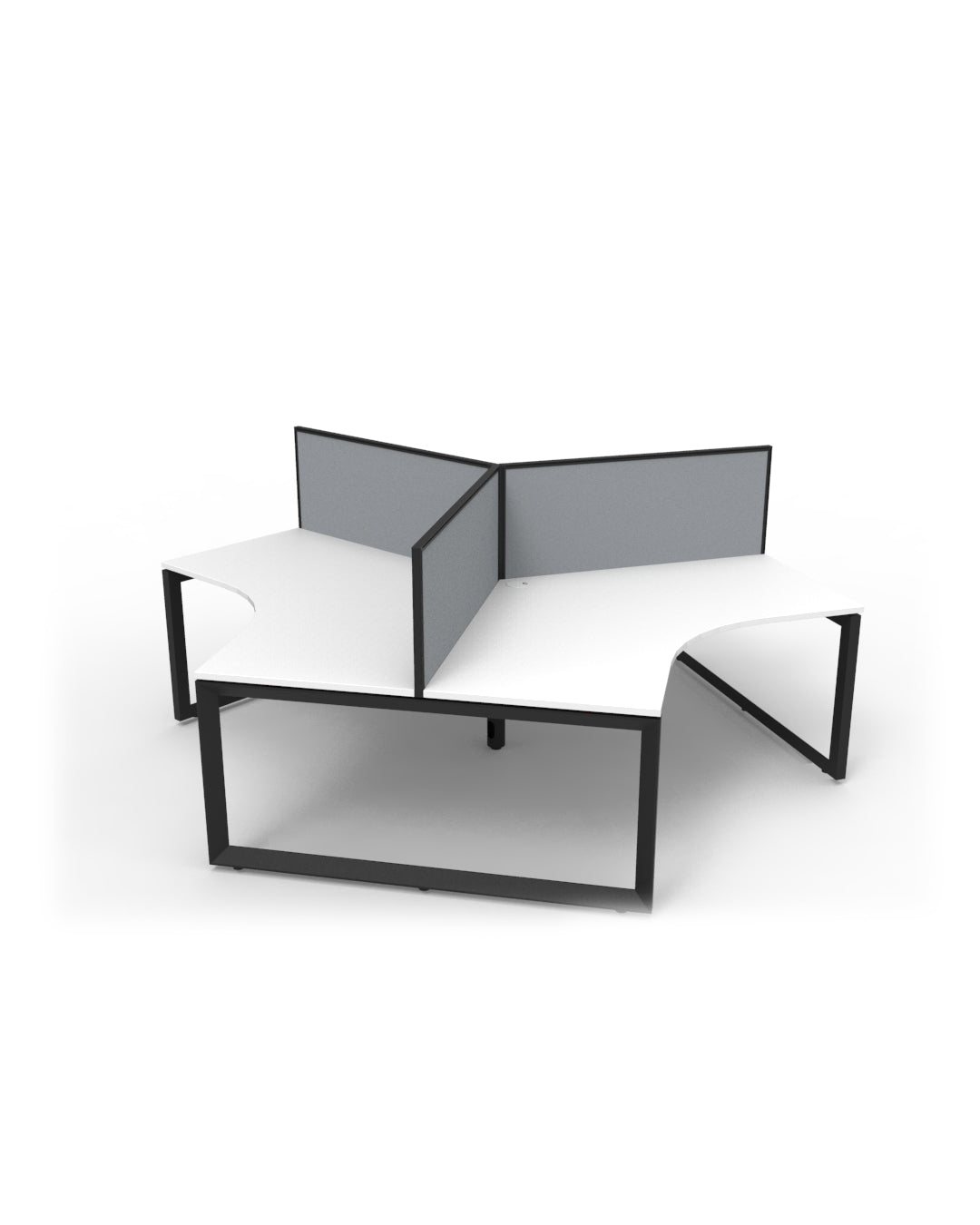 Infinity 120 Degree Work Station Loop Leg