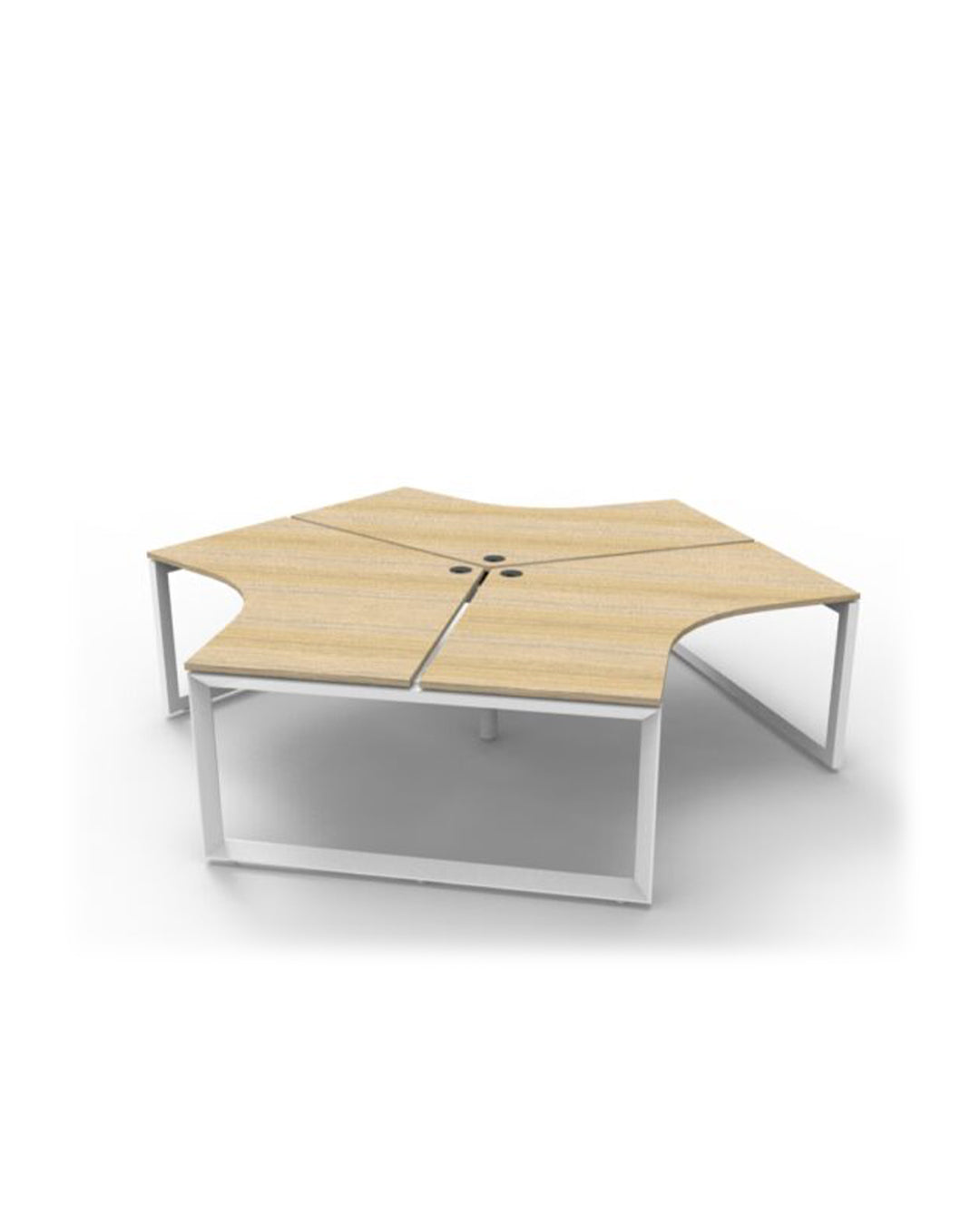 Infinity 120 Degree Work Station Loop Leg
