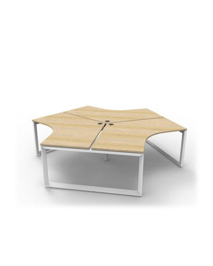 Infinity 120 Degree Work Station Loop Leg