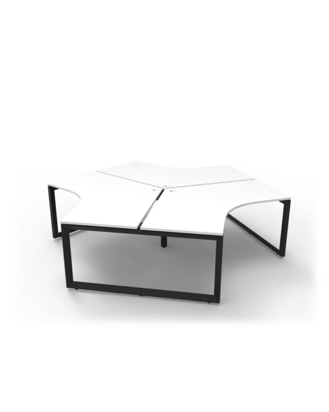 Infinity 120 Degree Work Station Loop Leg
