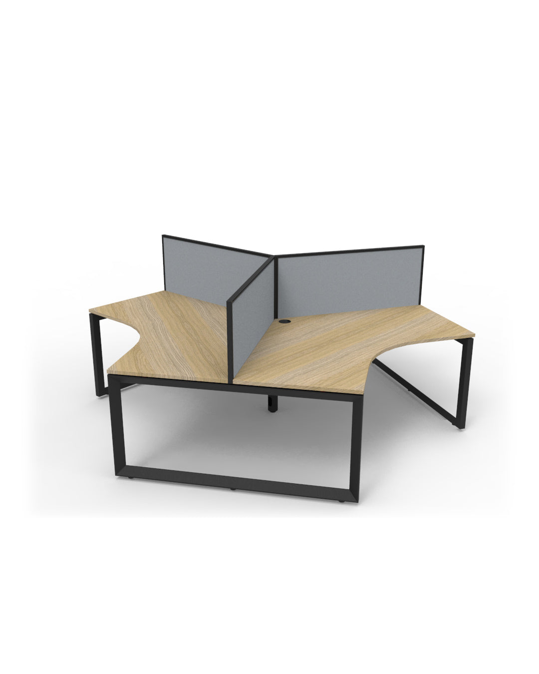 Infinity 120 Degree Work Station Loop Leg