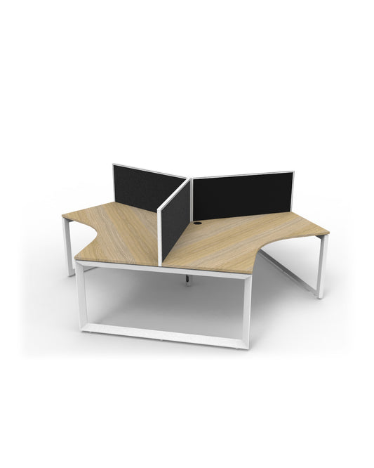 Infinity 120 Degree Work Station Loop Leg