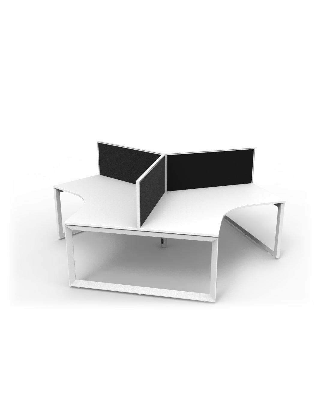 Infinity 120 Degree Work Station Loop Leg