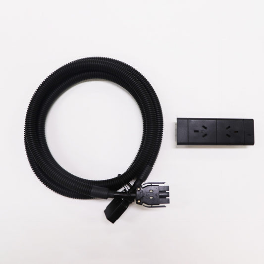 Power and Data to fit into Boost and Halo Cable Trays (1200mm Workstations)