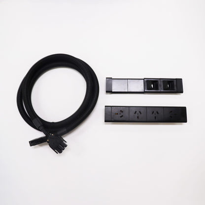 Power and Data to fit into Boost and Halo Cable Trays (1800mm Workstations)