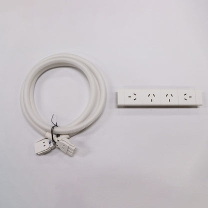 Power and Data to fit into Boost and Halo Cable Trays (1800mm Workstations)