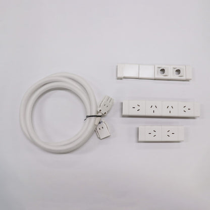 Power and Data to fit into Boost and Halo Cable Trays (1800mm Workstations)