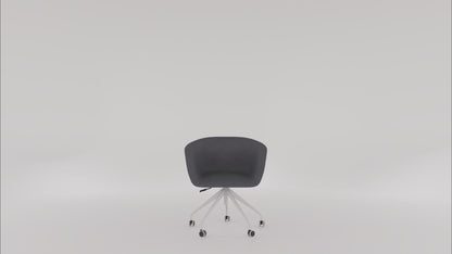 Pixel Tub Chair On 5 Star Black Base