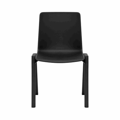 Academy Stacking Chair Black