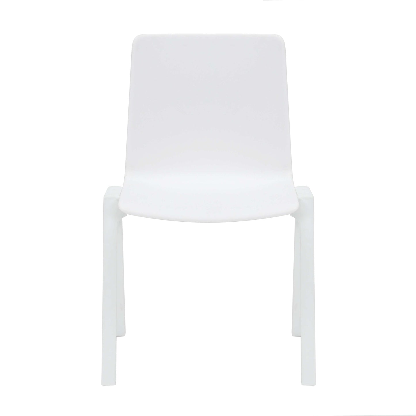 Academy Stacking Chair White