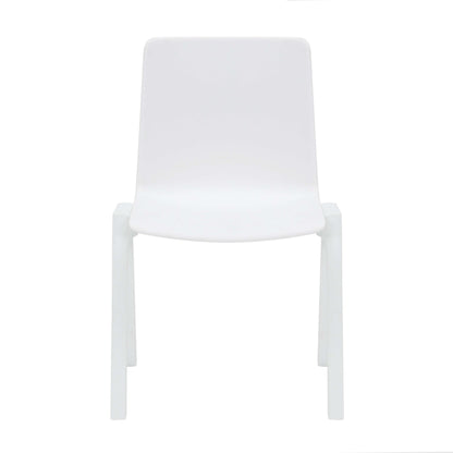 Academy Stacking Chair White