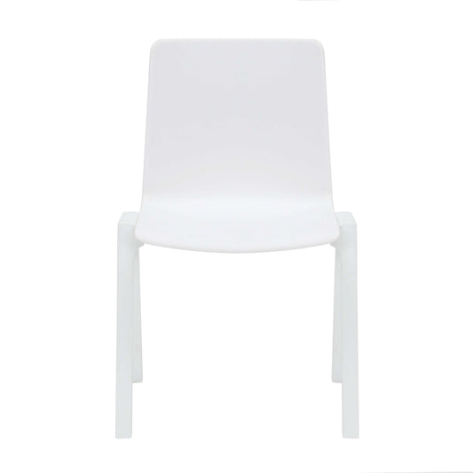 Academy Stacking Chair White