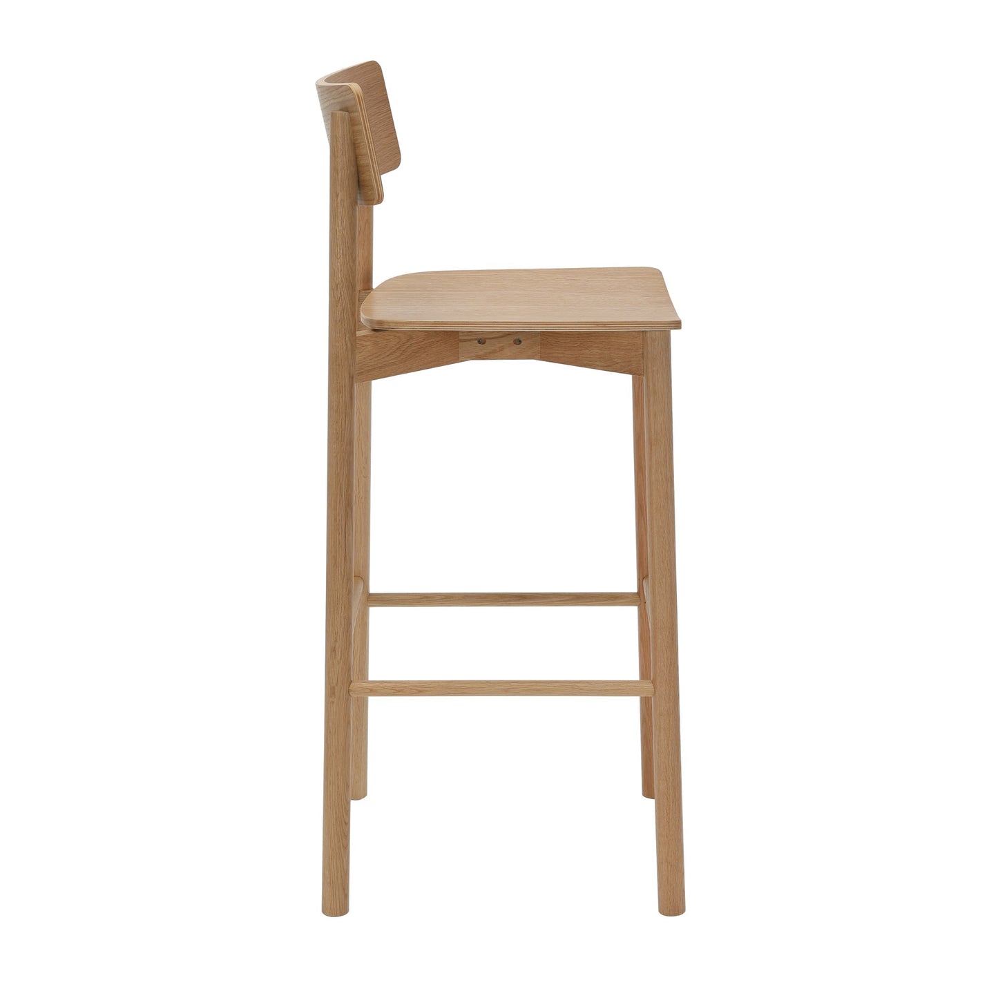 Arlo High Stool – American Oak