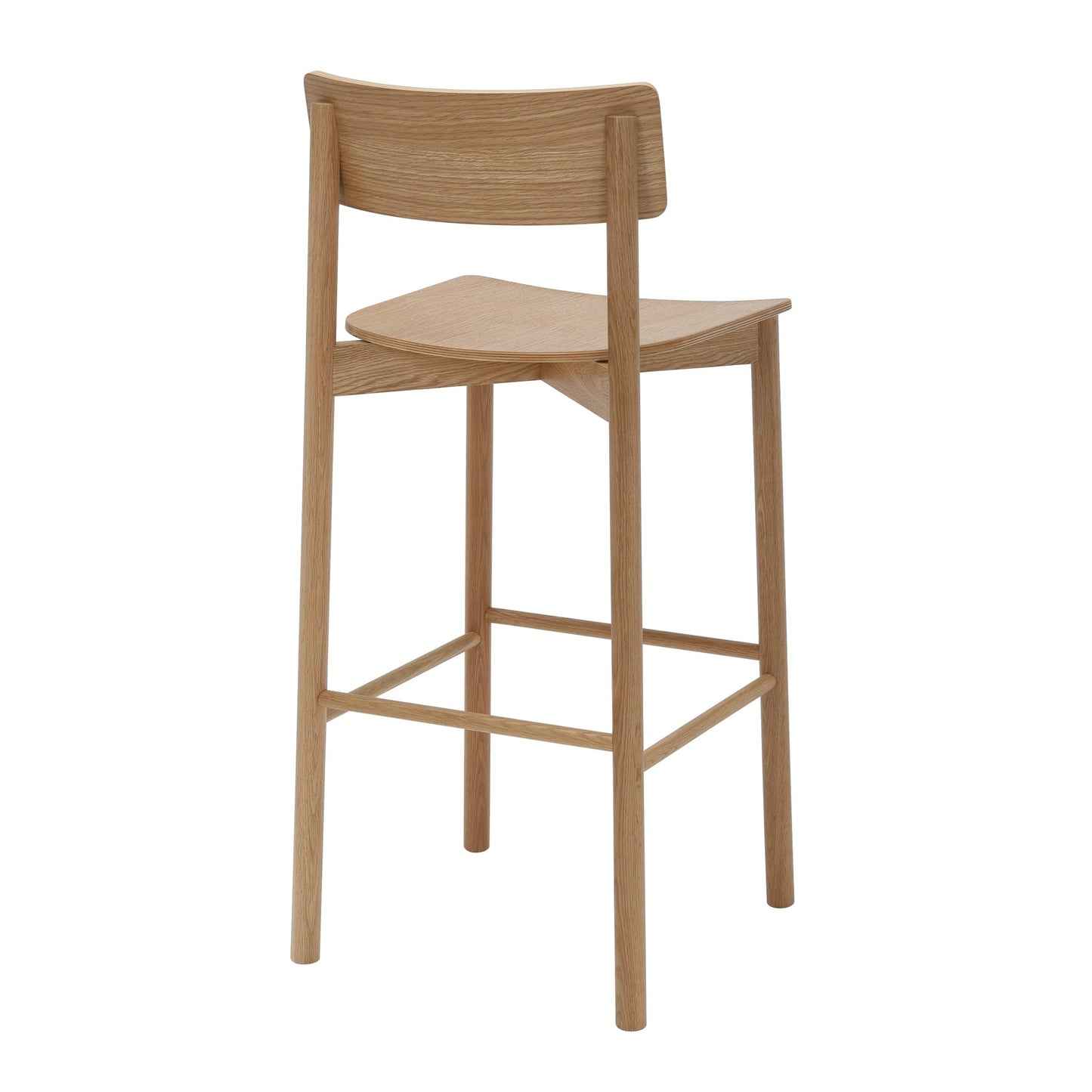 Arlo High Stool – American Oak