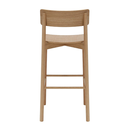 Arlo High Stool – American Oak