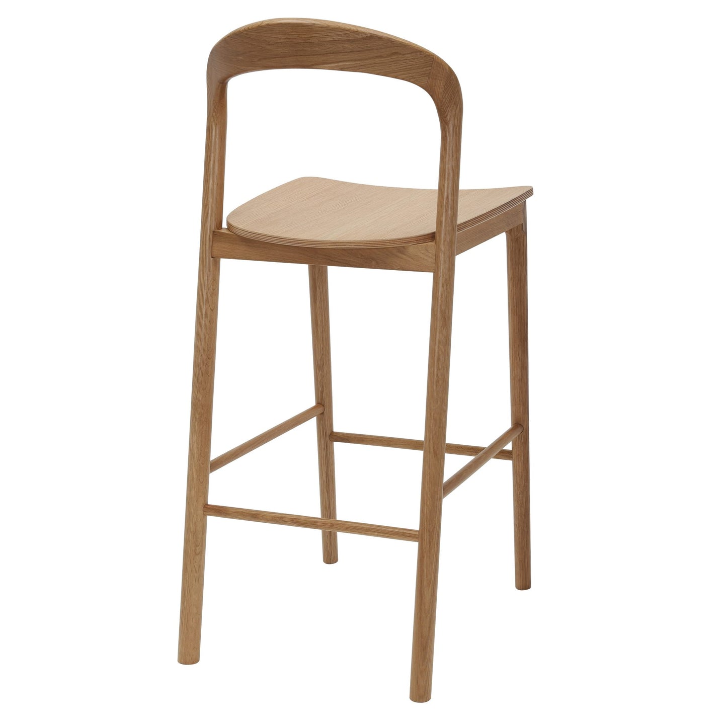 Nodo High Stool – American Oak